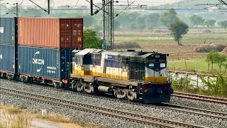 Diesel Locomotives at Dedicated Freight Corridor of India //WDFC