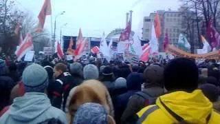 Митинг на Болотной площади 10 декабря 2011 года (Ролик 01)