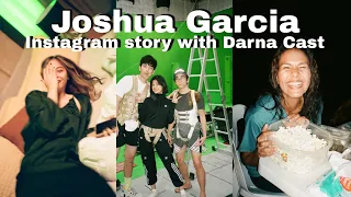 Joshua Garcia Instagram IG Story with Darna Cast (Jane De Leon, Iza Calzado, Janella Salvador...)