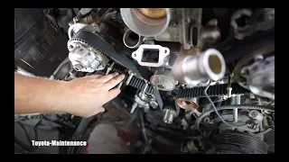 05 Toyota Tundra Timing Belt Job