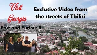 making of fast and furious 9 in Georgia | Exclusive Video for the shooting in Tbilisi streets