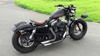 Обзор Harley-Davidson Sportster Forty-Eight (48), 2012