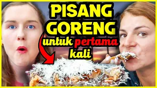 FOREIGNERS SHOCKED by PISANG GORENG in INDONESIA 😱🇮🇩