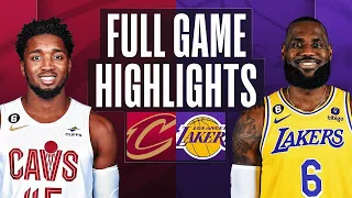 Los Angeles Lakers vs. Cleveland Cavaliers Full Game Highlights | Nov 6 | 2022 NBA Season