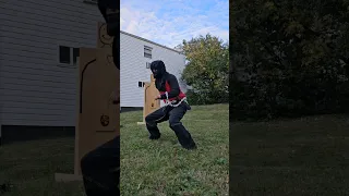 Mortal Kombat In Real Life #martialarts #scorpion #ropedart #kunai #chainwhip #bullwhip #fatality