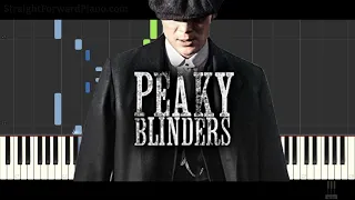 Peaky Blinders - Red Right Hand (Shortened TV Version) | Piano Synthesia Tutorial