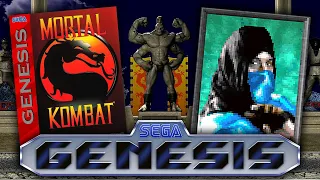 Mortal Kombat (1992): Full Sega Genesis Playthrough - Mortal Kombat Monday.