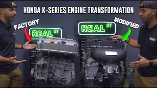 Honda K-Series Engine Transformation - Stock To Modified