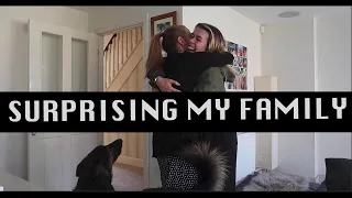 Surprising my fam after 3 years VLOG