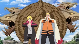 Naruto Usa la Liberación de Madera Con el Chakra de Ashura y Crea Una Nueva Estatua de Buda Divino