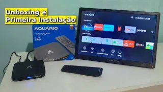 TV Box Aquário Stv 3000 Plus - Unboxing e Teste