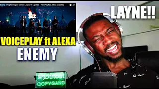 VoicePlay Feat. AleXa - Enemy - Imagine Dragons (Arcane League Of Legends) | SINGER REACTION