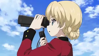 AMV Girls Und Panzer - волю в руки, честь на кон, мой ревущий танк дракон