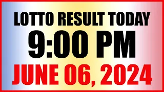 Lotto Result Today 9pm Draw June 6, 2024 Swertres Ez2 Pcso