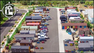 Tiny home village makes affordable housing beautiful & appealing (Colorado)