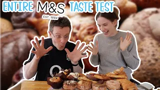 Trying the ENTIRE M&S Bakery Menu