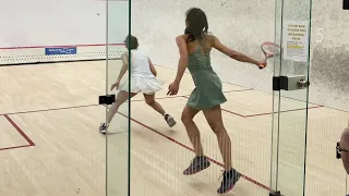 Elda Flores v Rachel Au--B.C. Open Squash Championships-2023