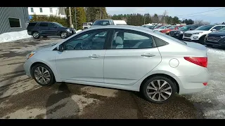 Sold - 2017 Hyundai Accent Sedan