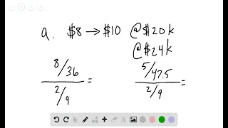 Suppose that your demand schedule for pizza is as follows a  Use the midpoint method to calculate yo