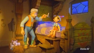 [4K] Tokyo Disneyland Pinocchio Ride - Pinocchio's Daring Journey