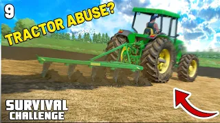 OVERSIZE PLOUGH! A NEW CROP IN TODAY? | Survival Challenge | Farming Simulator 22 - EP 9