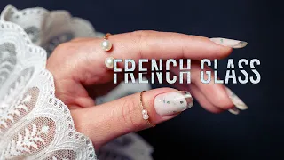 French Glass Nails Tutorial - Top Tips Manichiura cu Gel Transparent