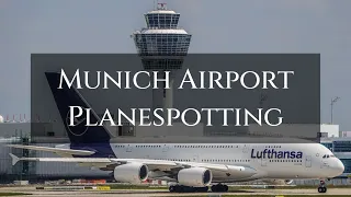 [4K] Munich Airport Planespotting | 30.05.2023 🇩🇪✈️