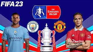 FIFA 23 | Manchester City vs Manchester United - Emirates FA Cup Final 2023 - PS5™ Full Gameplay