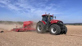 Setí pšenice 2023 | New Case IH Optum 300 AFS + Horsch Pronto 6 DC