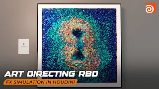 Art Directing RBD Simulation In Houdini | Pro Houdini Tutorial