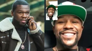 50 Cent Sends Goons To Floyd Mayweather After He Facetimes 50 Cent's Son