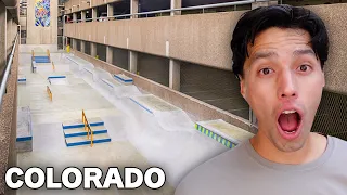 I Found the WEIRDEST SKATEPARK In Colorado