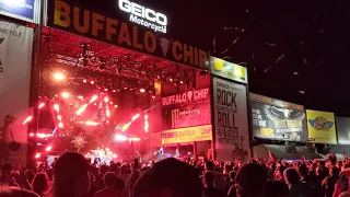 Godsmack finale "I Stand Alone" clip at Sturgis Buffalo Chip 8-4-2019