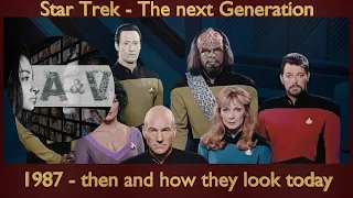 Star Trek The Next Generation (1987) ► Schauspieler früher vs. Schauspieler 2022 ◄