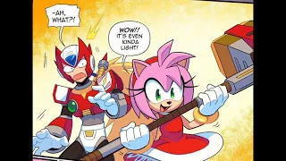 "HAMMER BUDDIES" Sonic and MegaMan Crossover Comic Dub!