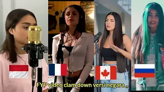 video Clam down Selena Gomez Rema cover Indonesia Russia Francis India Arabia gula humor tiktok hot