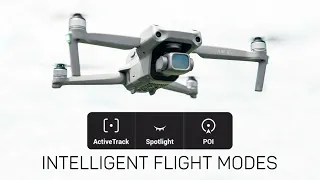 DJI Air 2S Intelligent Flight Modes (ActiveTrack, Spotlight, & Point of Interest)