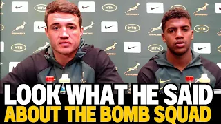 🚨FRANCO MOSTERT TALKS ABOUT THE CONTROVERSIAL BOMB SQUAD | SPRINGBOKS NEWS