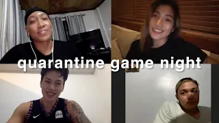 Quarantine Game Night ft. Chu, Daleth & Dwight | Kianna Dy