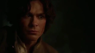 Vampire Diaries  7x10   Damon cries and forgives Lily