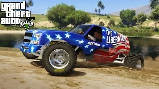 MONSTER KART! Drifting & Off-Roading Machine! 4x4 Mudding & Hill Climbing! (GTA 5 PC Mods)