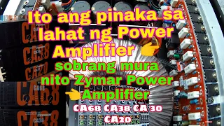 Ito ang pinaka sa lahat ng Power Amplifier || mura na malakas pa ang wattage Zymar power