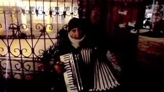 Одесса, аккордеонист, танго в Горсаду / Accordion Player, Tango in City Garden, Odessa