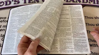 5/27/21 BIBLE REVIEW - The Dake Large Print!