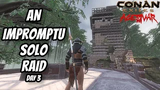 DAY 3 on a PvP Server - Conan Exiles