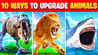 10 Best Ways To UPGRADE Into ANIMALS In GTA 5!