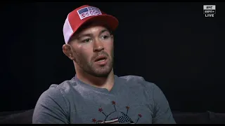 Colby finally talks about the TKO in loss to Kamaru Usman at UFC 245