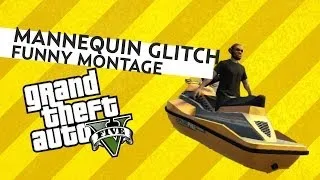 GTA 5 Funny Moments - Mannequin Glitch, Helicopter fails, Banana Hats.