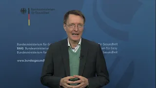 Bundesgesundheitsminister Prof. Karl Lauterbach zum ME/CFS Awareness Day