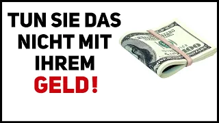 Wer Diese 3 Fehler Macht, Wird Niemals Geld Sparen Können!